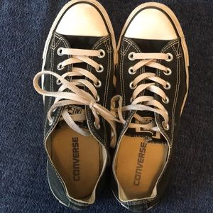 Black Chuck Taylor is good used condition